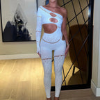 Women's Clothing Night Club Style Sexy Jumpsuit