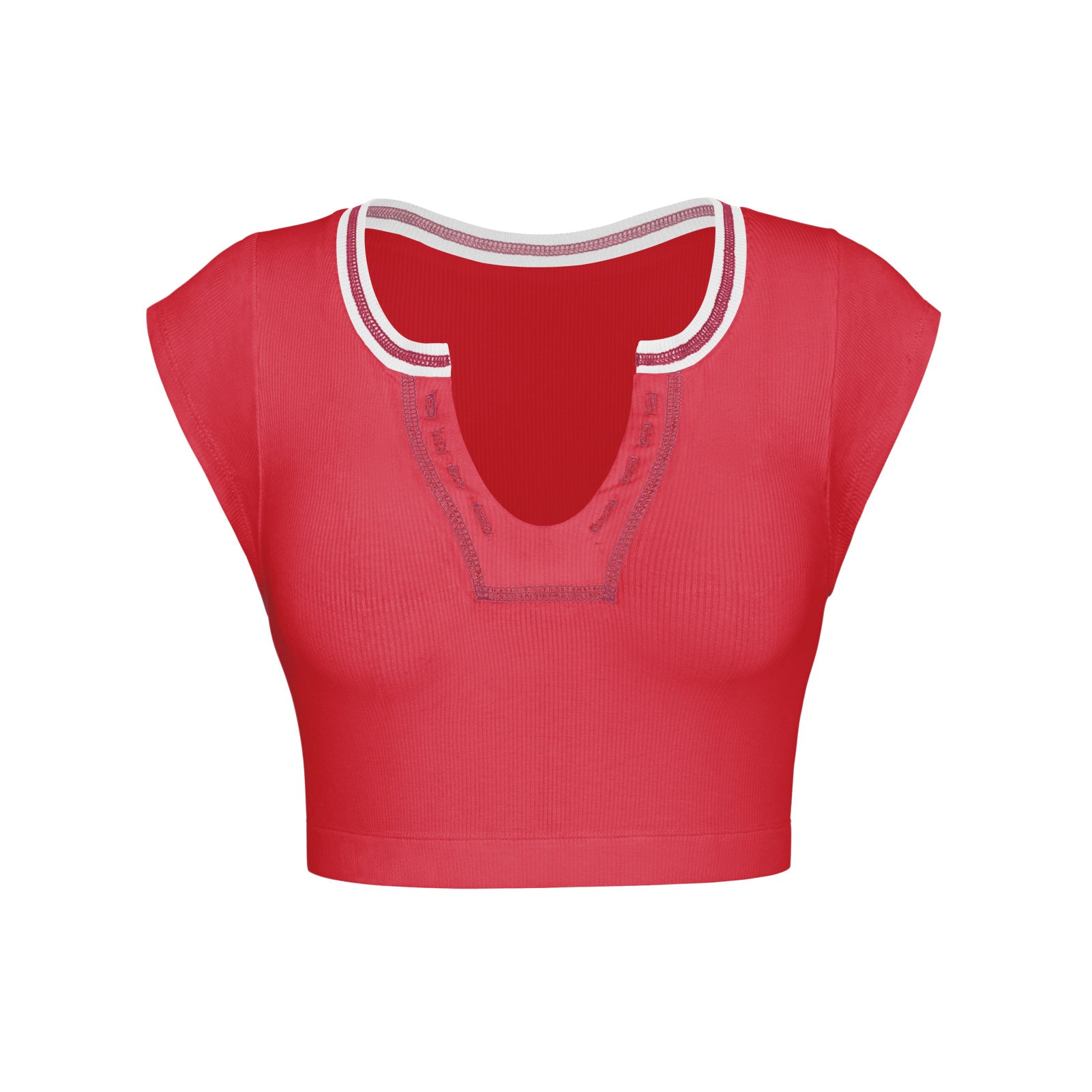 Summer Slim-fit Ultra-short Sexy Hot Girl Top Knitted Base