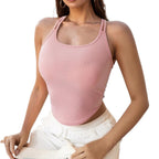 AutumnWinter Commuter All-Match Backless Base Layer Top